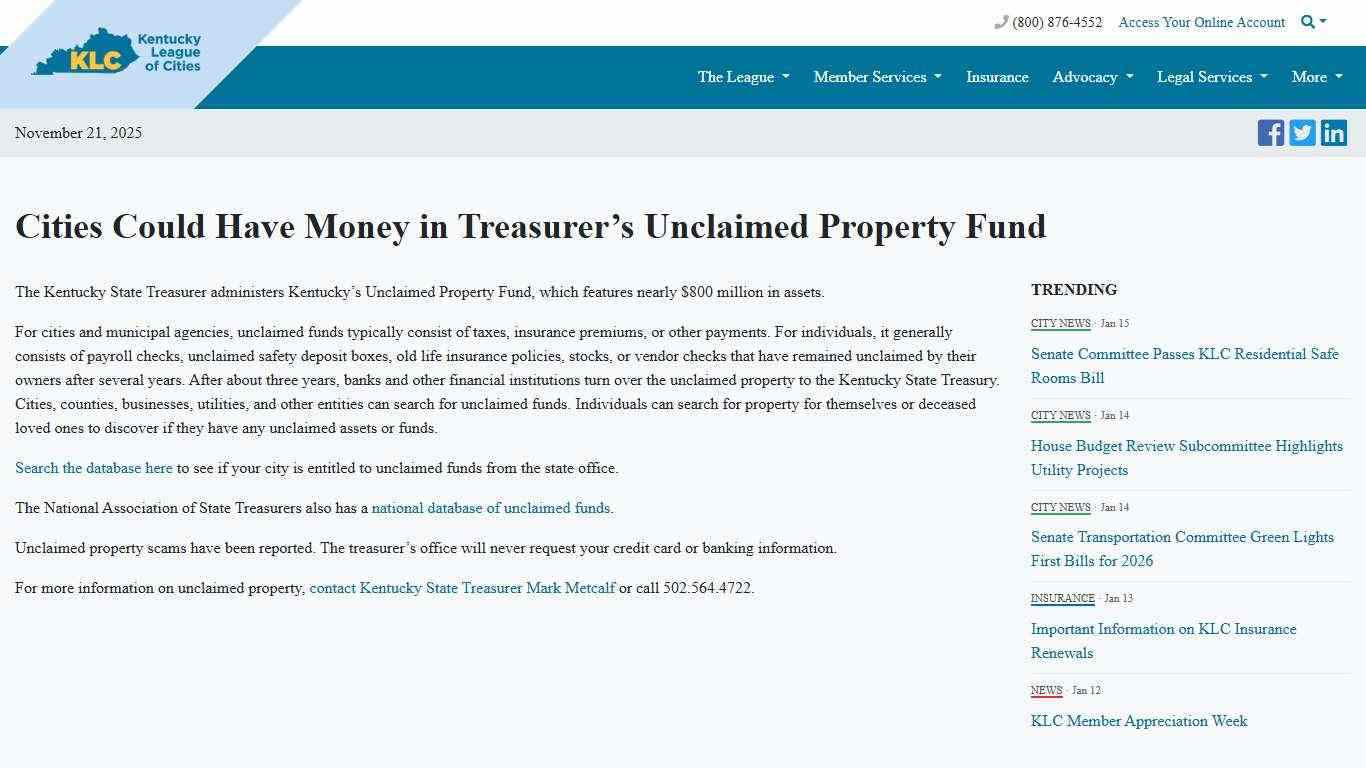 Kentucky League of Cities